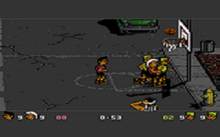 Basketbrawl atari screenshot