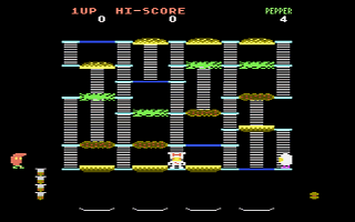 Beef Drop atari screenshot