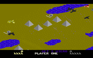 Desert Falcon atari screenshot
