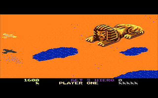 Desert Falcon atari screenshot