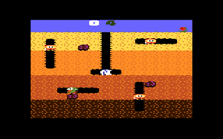 Dig Dug atari screenshot