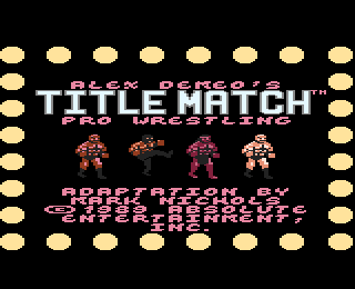 Title Match Pro Wrestling