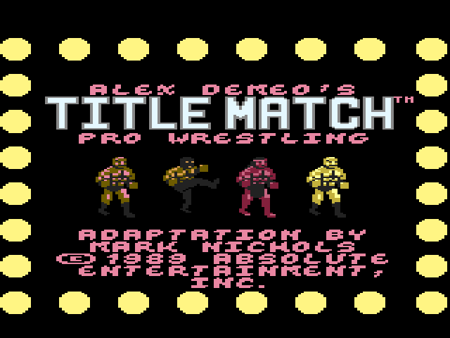 Title Match Pro Wrestling — screenshot 1