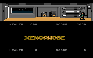 Xenophobe atari screenshot