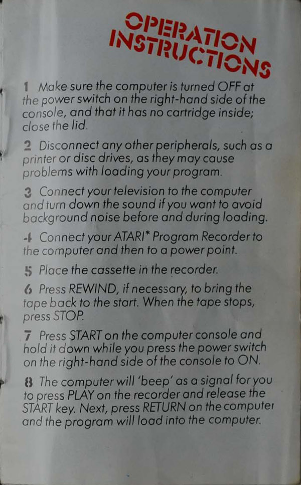 Instructions page 3