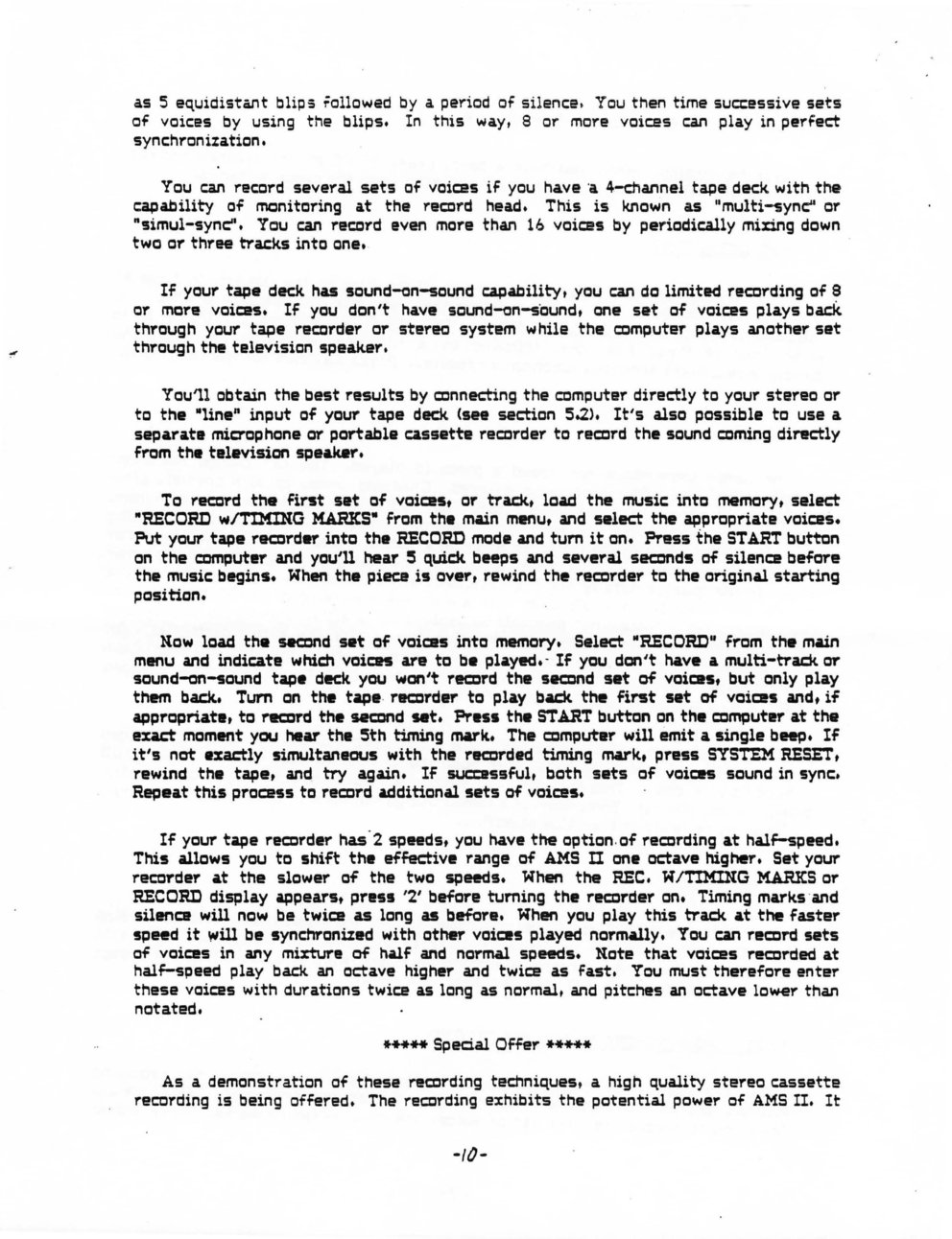 Instructions page 12
