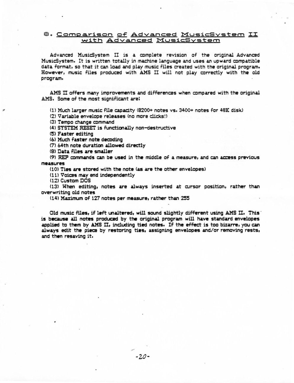 Instructions page 22
