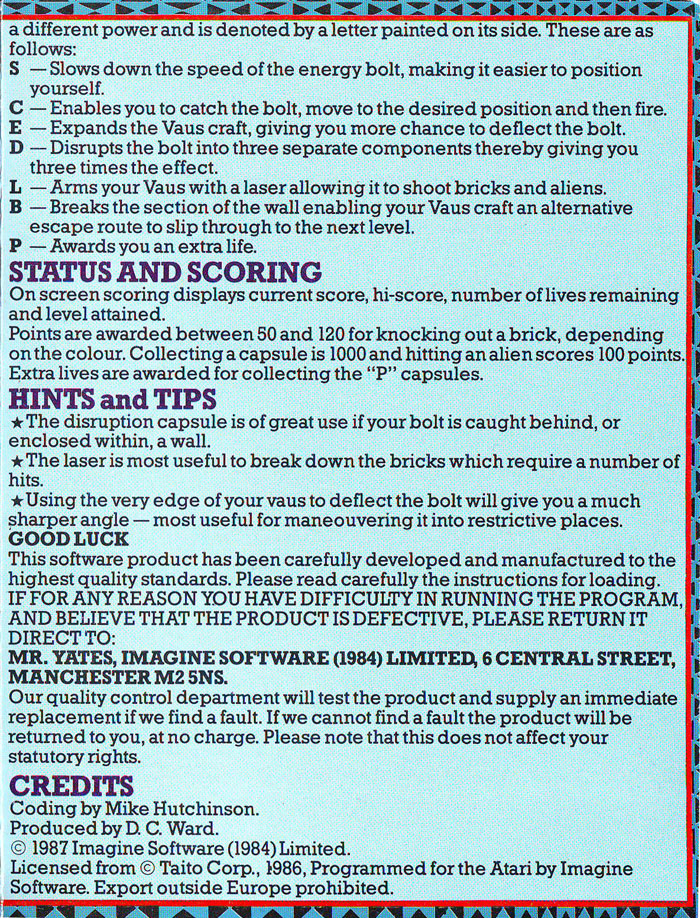 Instructions page 2