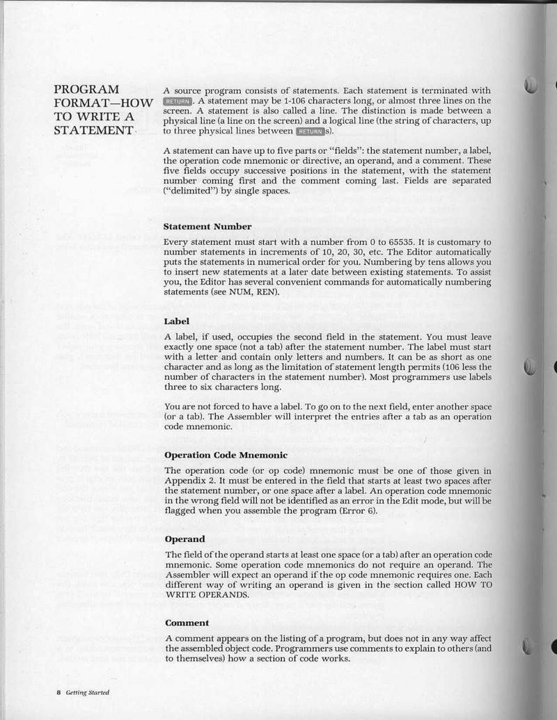 Instructions page 18