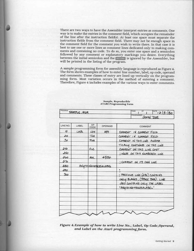 Instructions page 19
