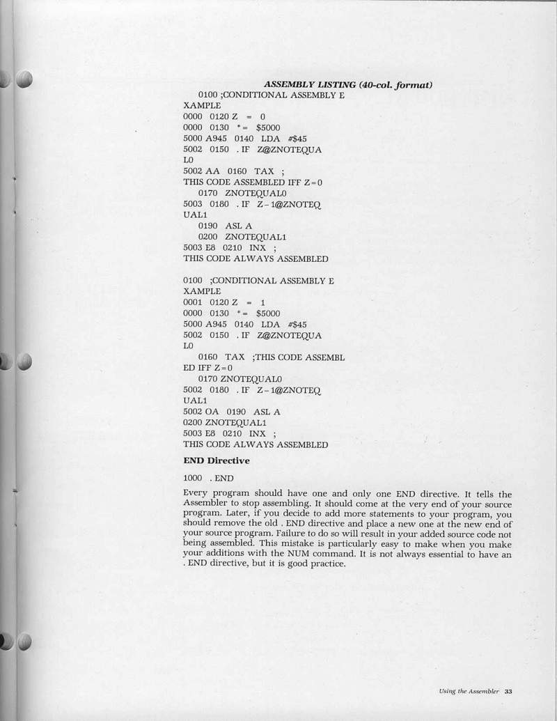 Instructions page 43