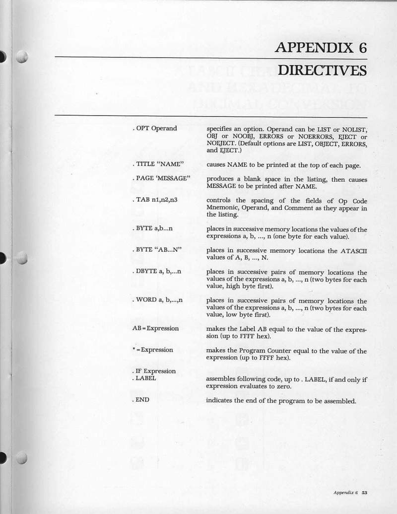 Instructions page 63