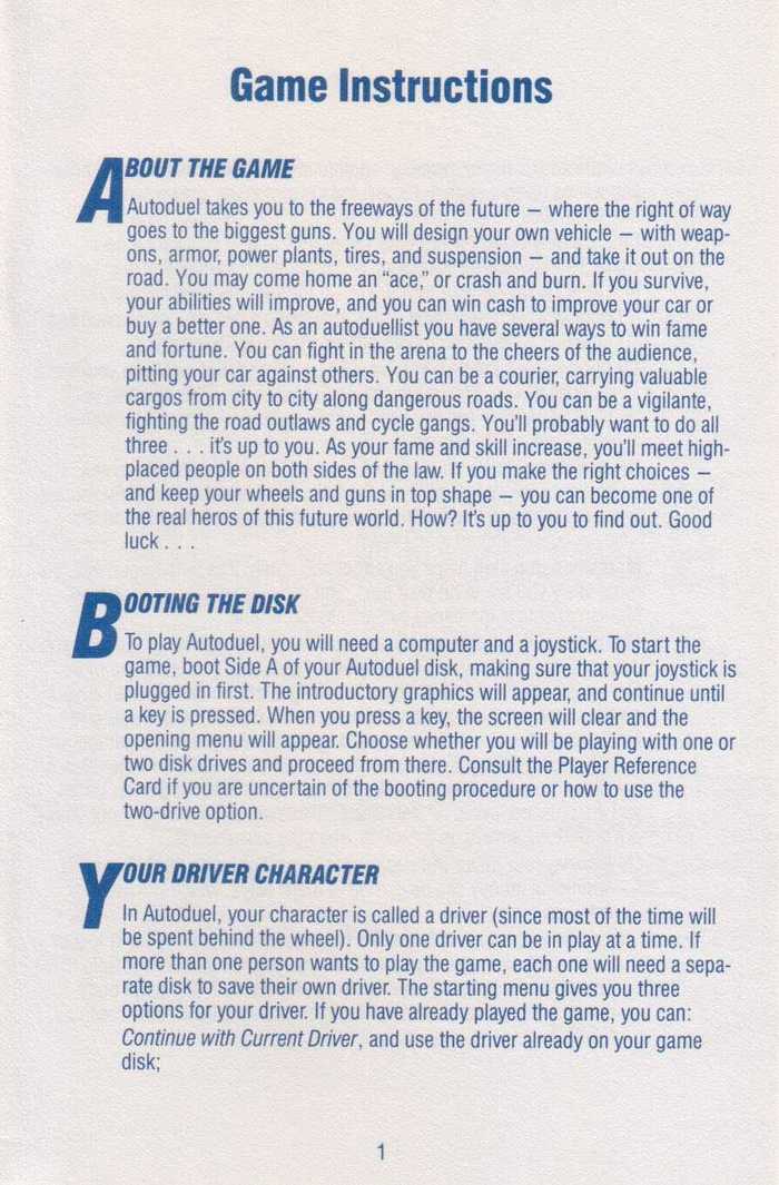 Instructions page 2