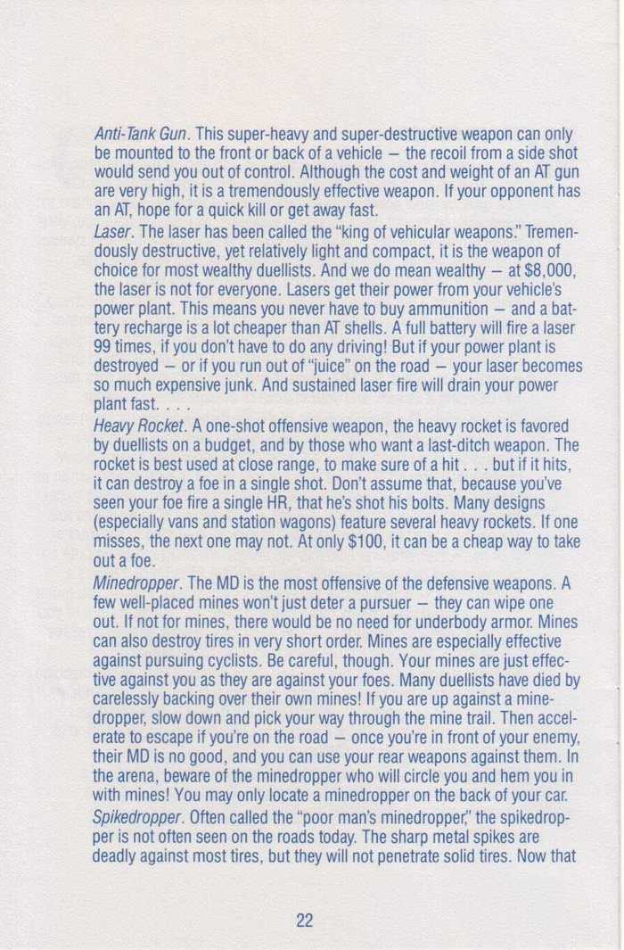 Instructions page 22