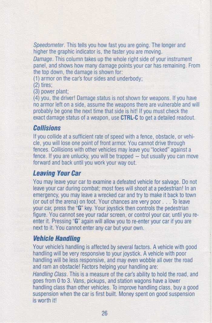 Instructions page 26