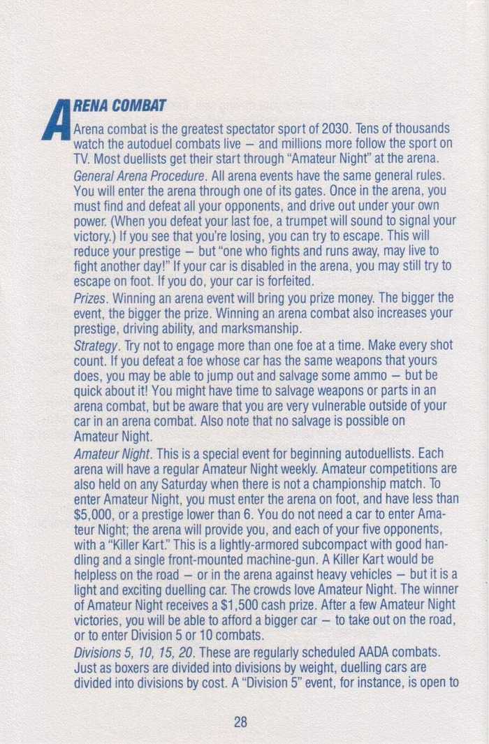 Instructions page 28