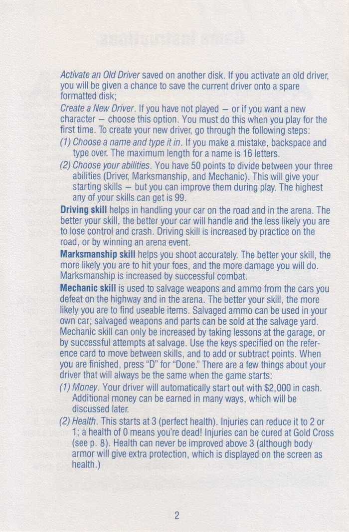 Instructions page 3