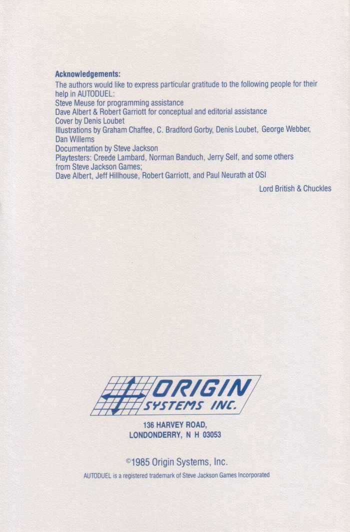 Instructions page 33