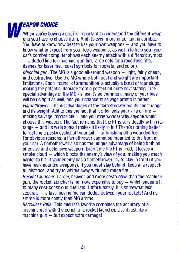 Instructions page 17
