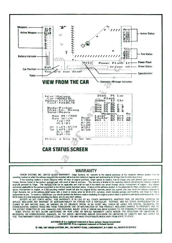 Instructions page 33