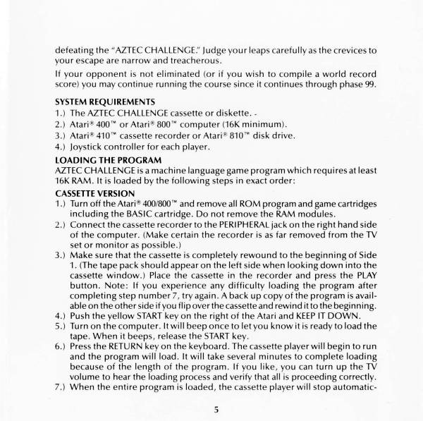 Instructions page 5