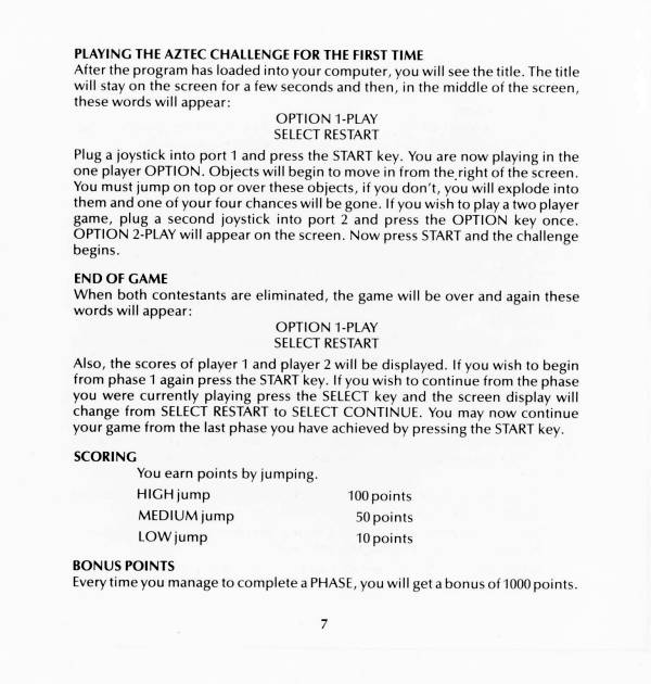 Instructions page 7
