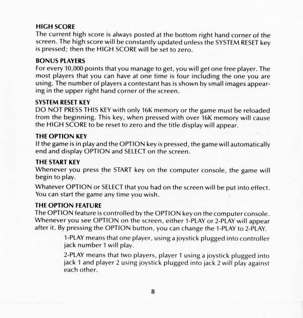 Instructions page 8