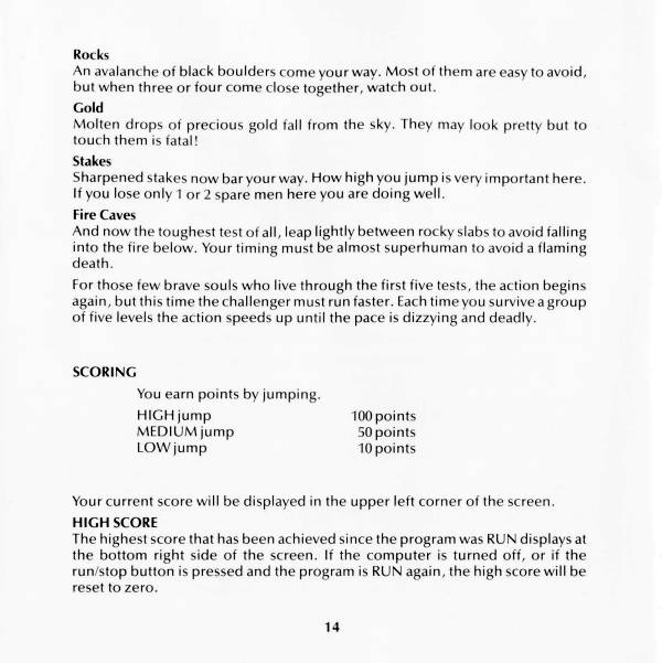 Instructions page 14