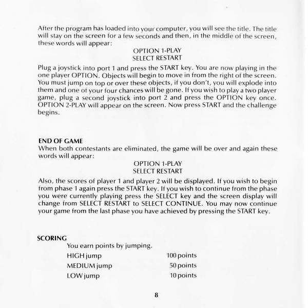 Instructions page 8