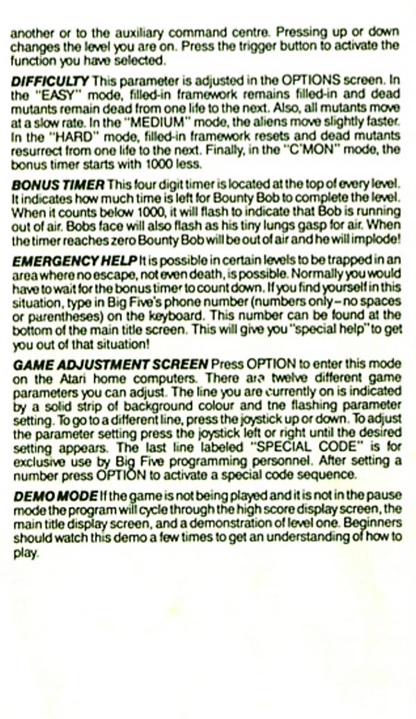 Instructions page 5
