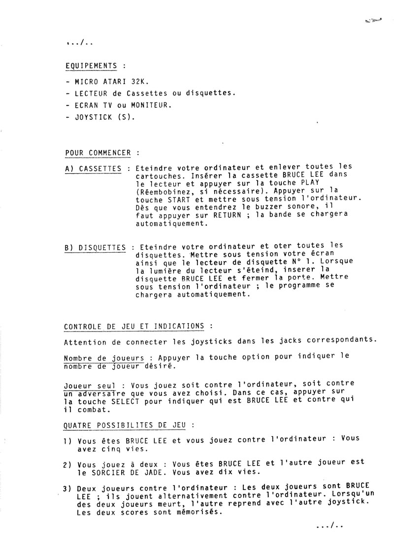 Instructions page 2