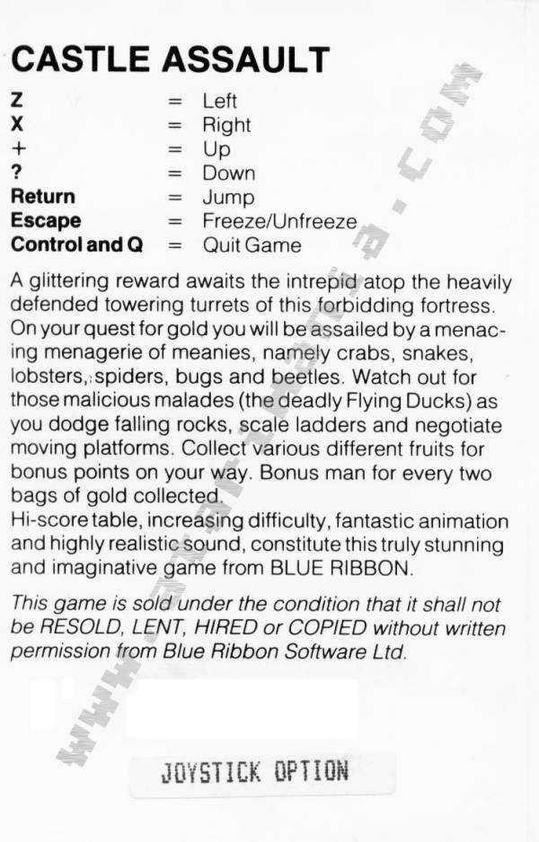 Instructions page 1