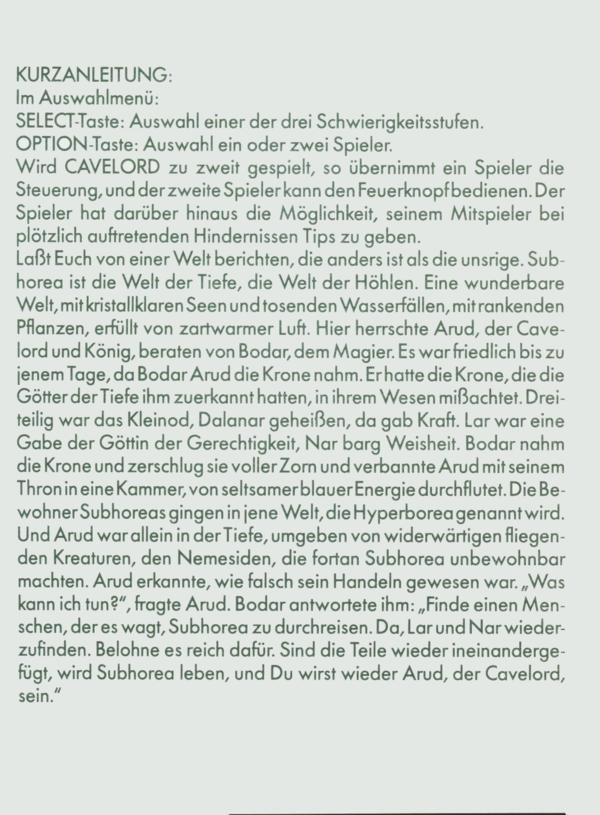 Instructions page 1