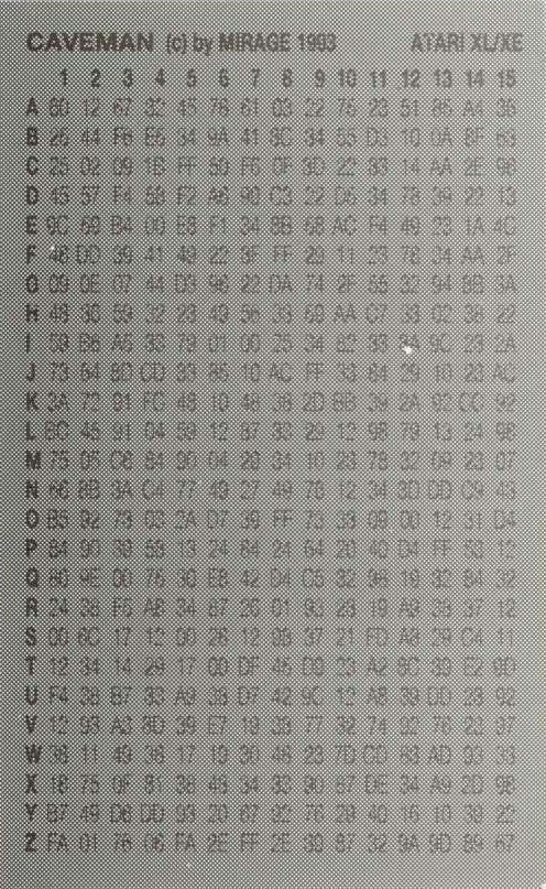 Instructions page 1