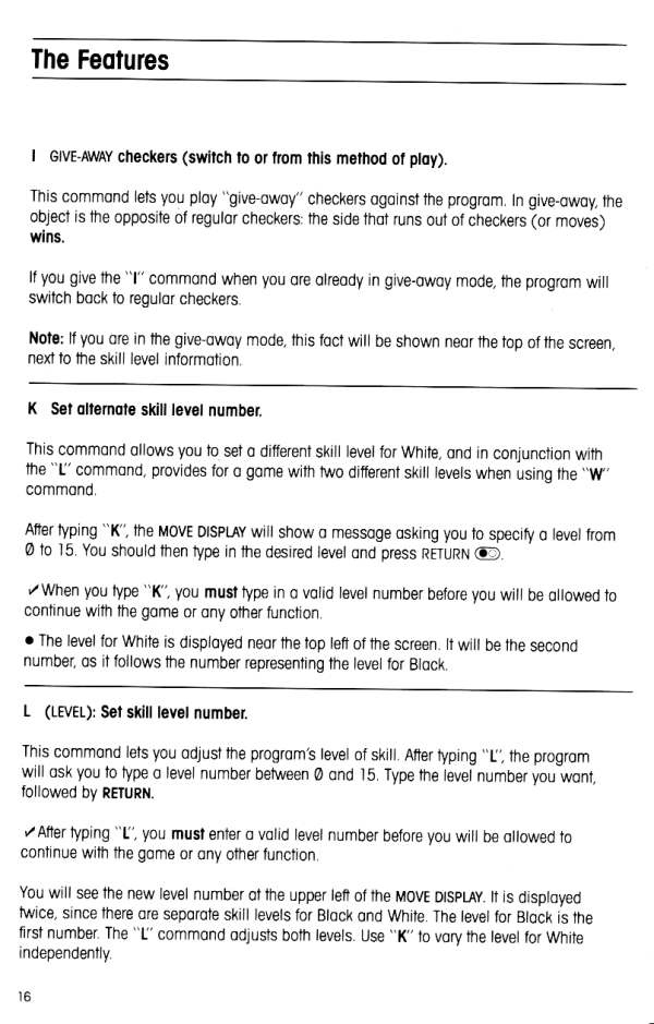 Instructions page 18