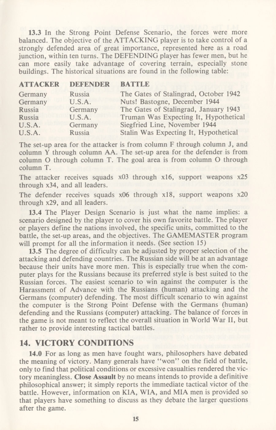 Instructions page 16