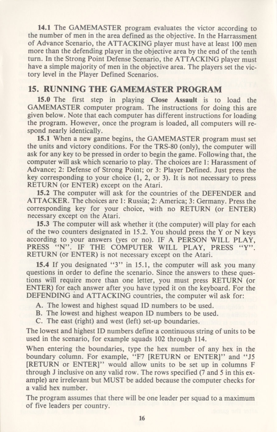 Instructions page 17