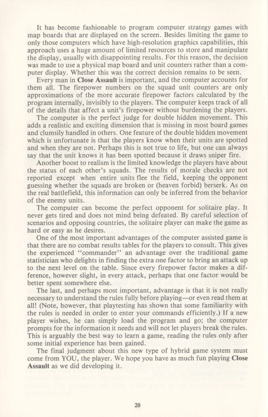 Instructions page 21