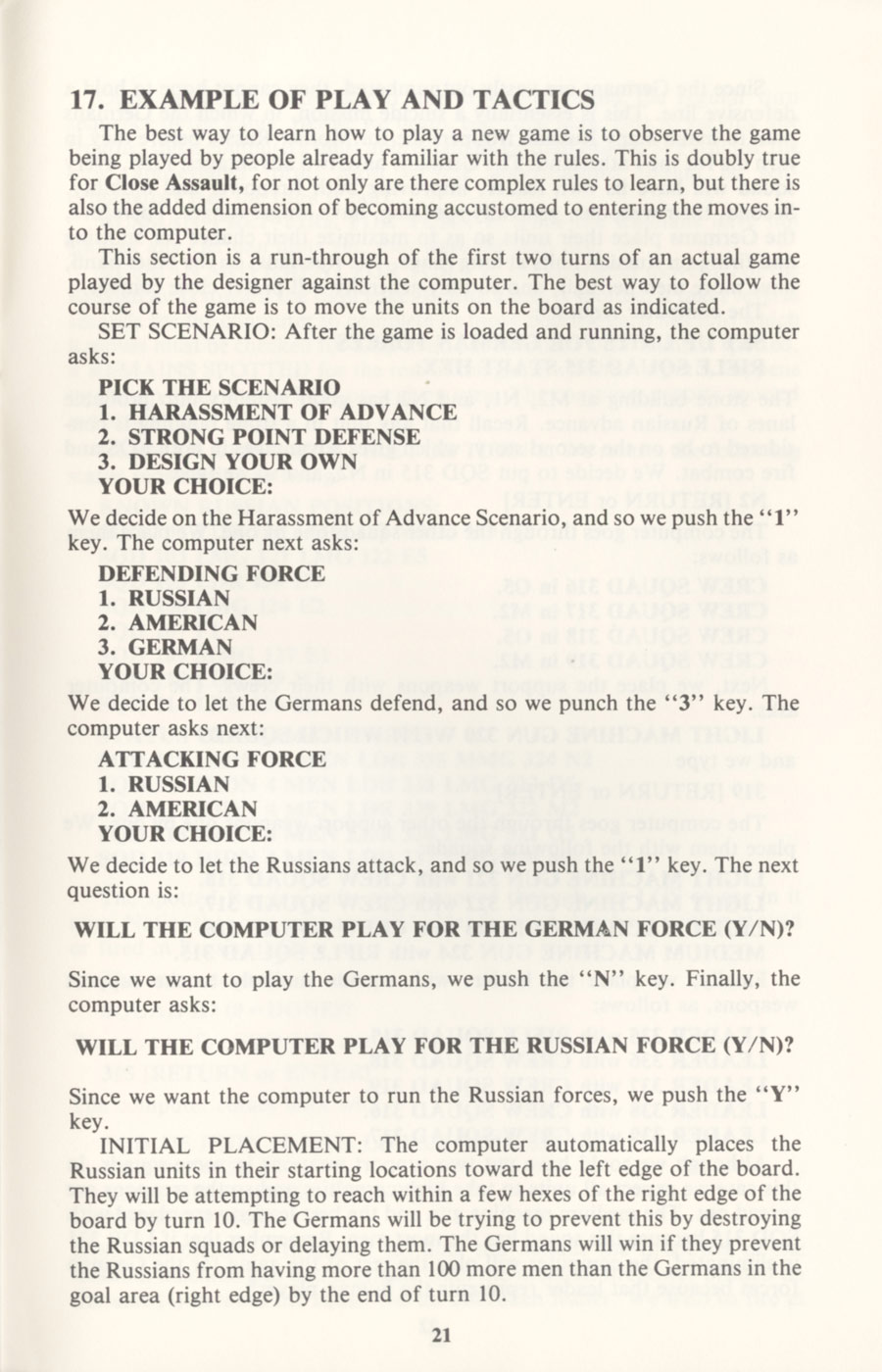 Instructions page 22