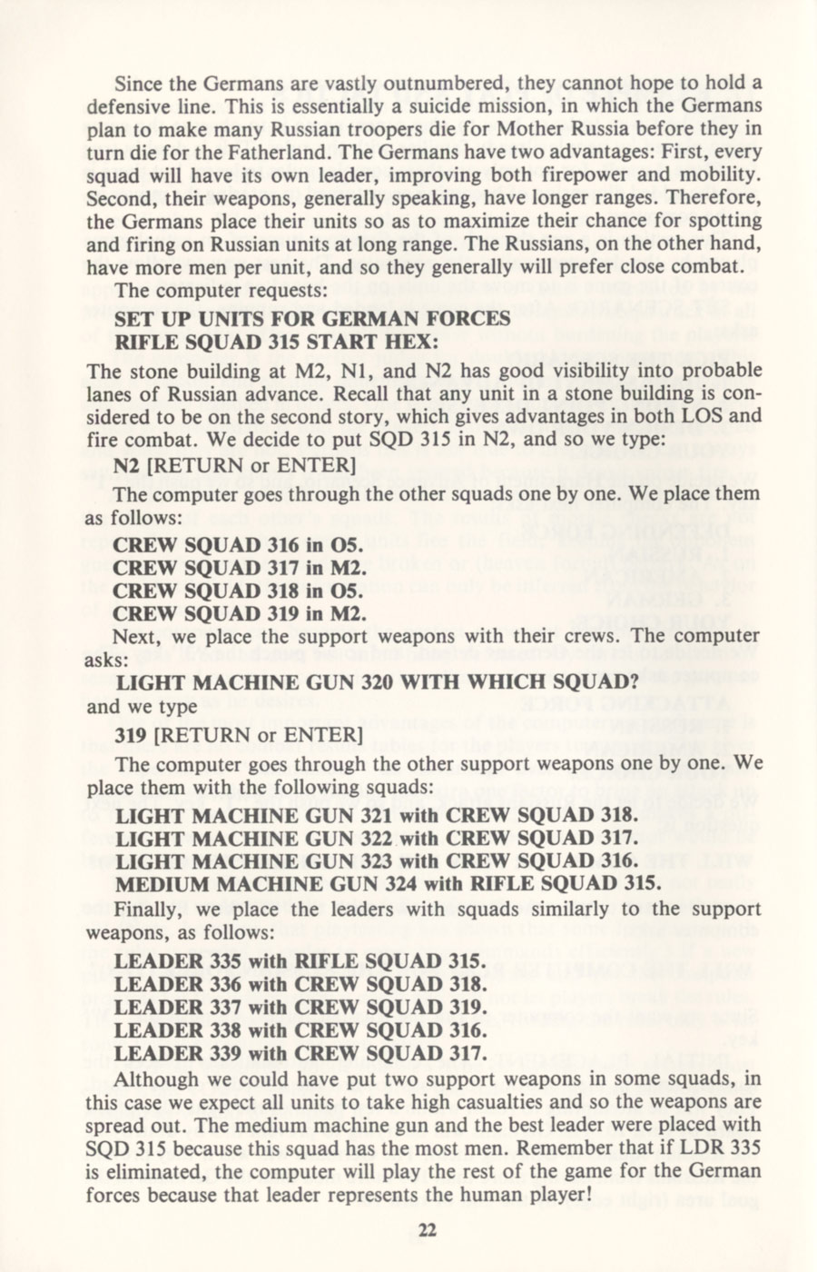Instructions page 23