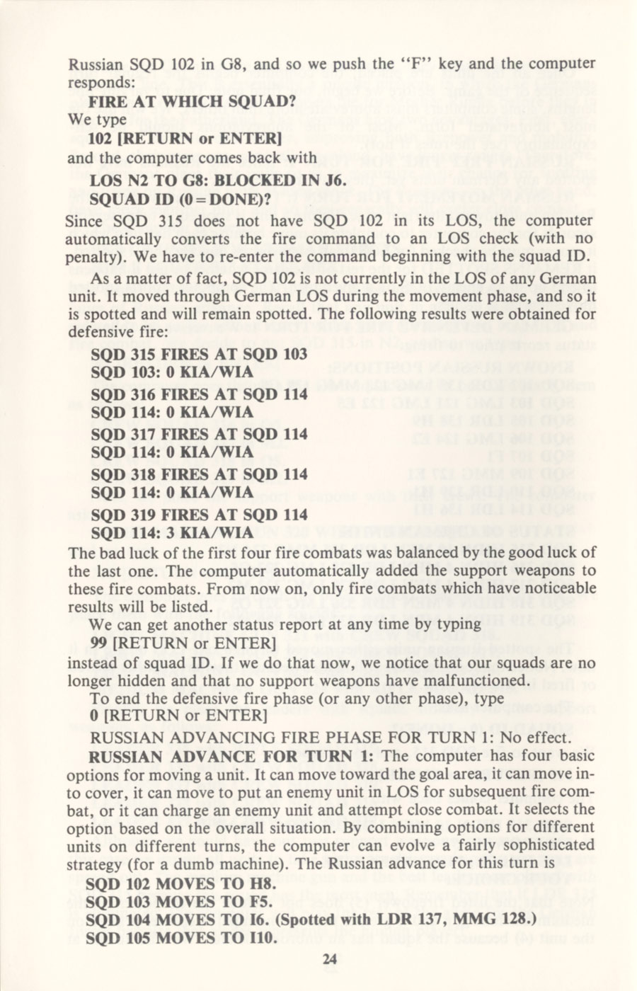 Instructions page 25