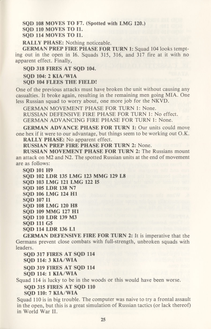 Instructions page 26