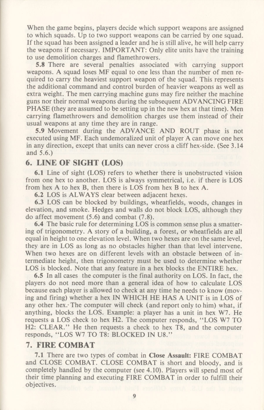 Instructions page 9