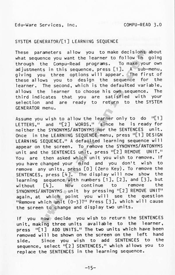 Instructions page 16
