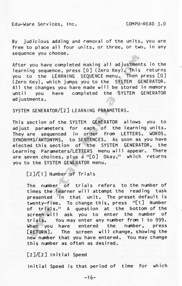 Instructions page 17