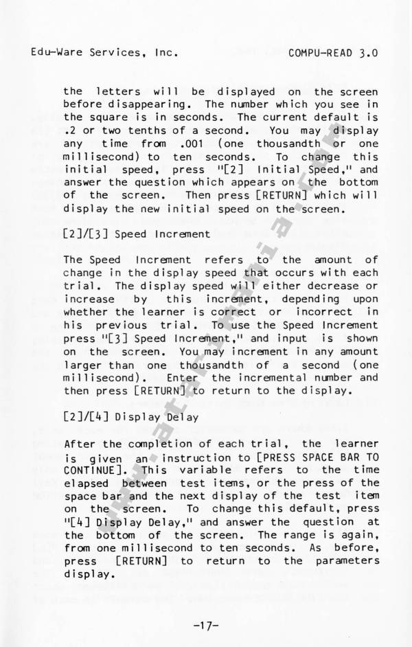 Instructions page 18