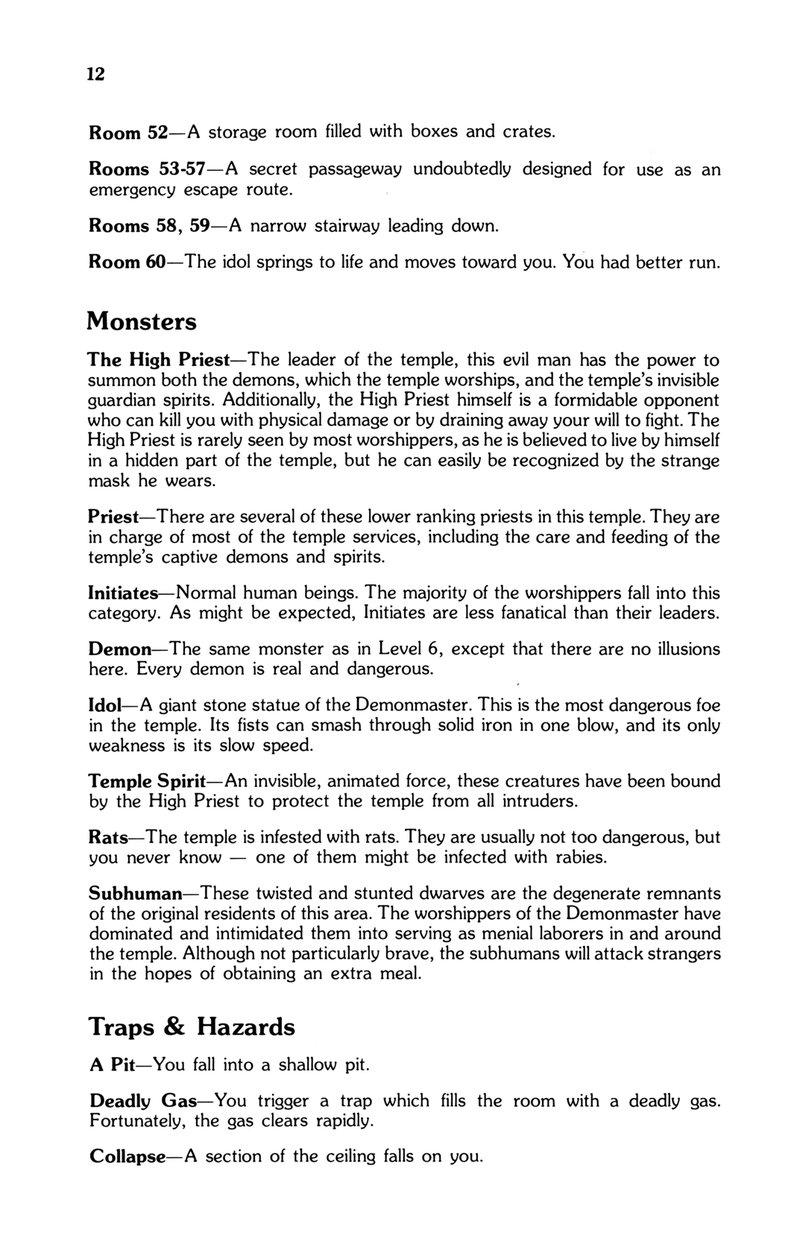 Instructions page 12