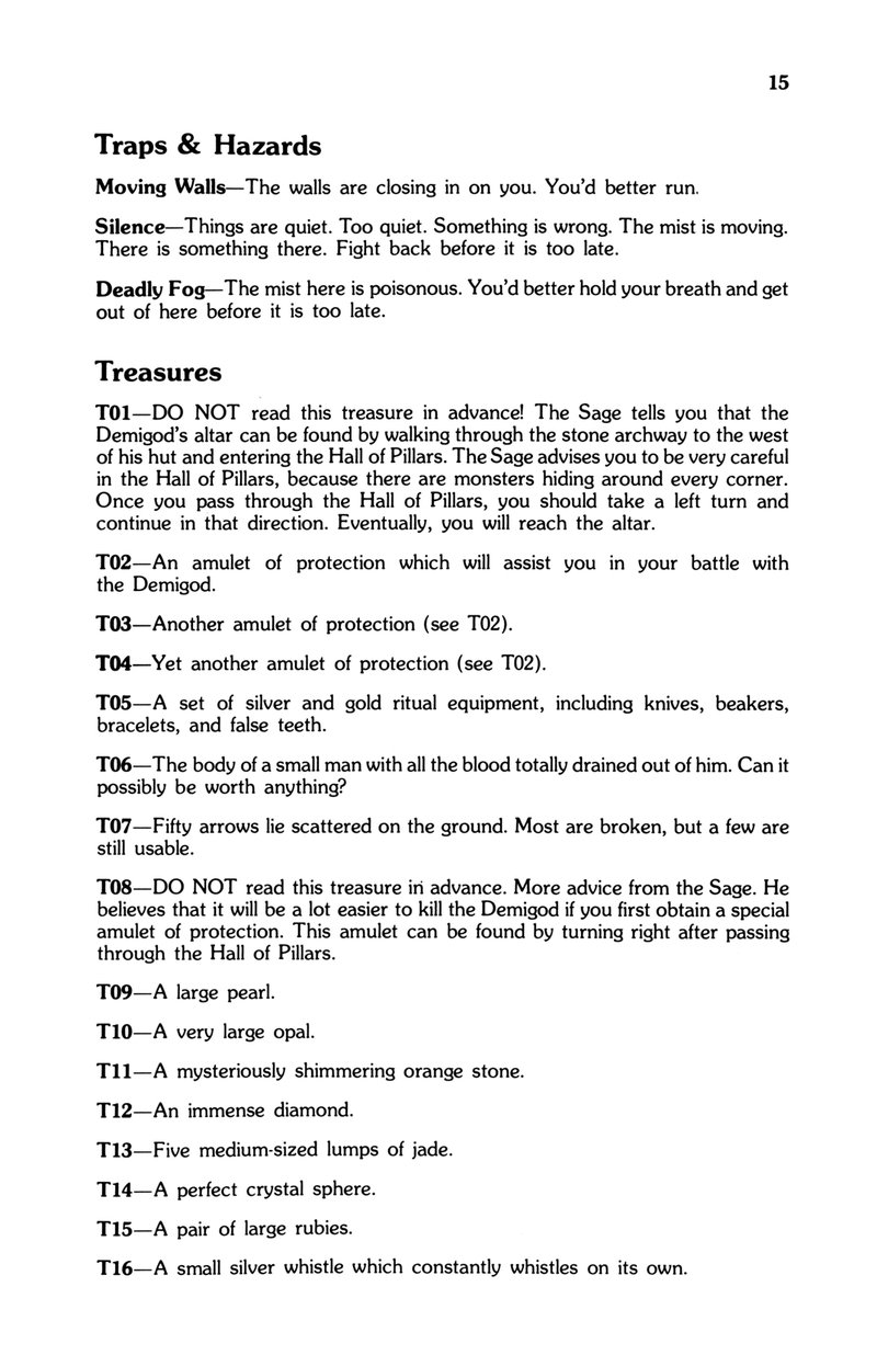 Instructions page 15