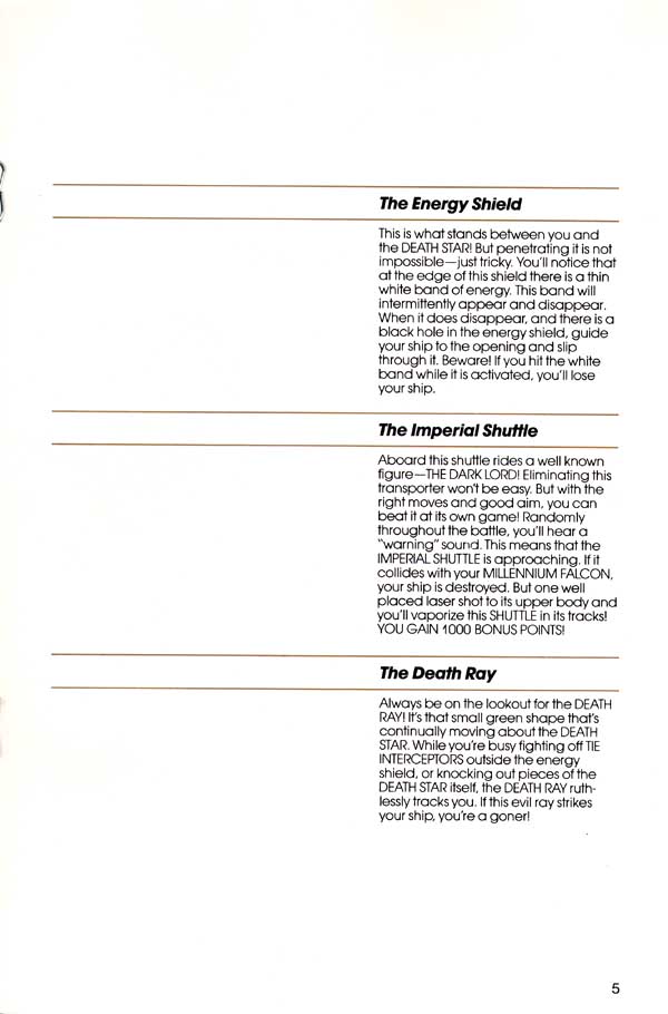 Instructions page 5