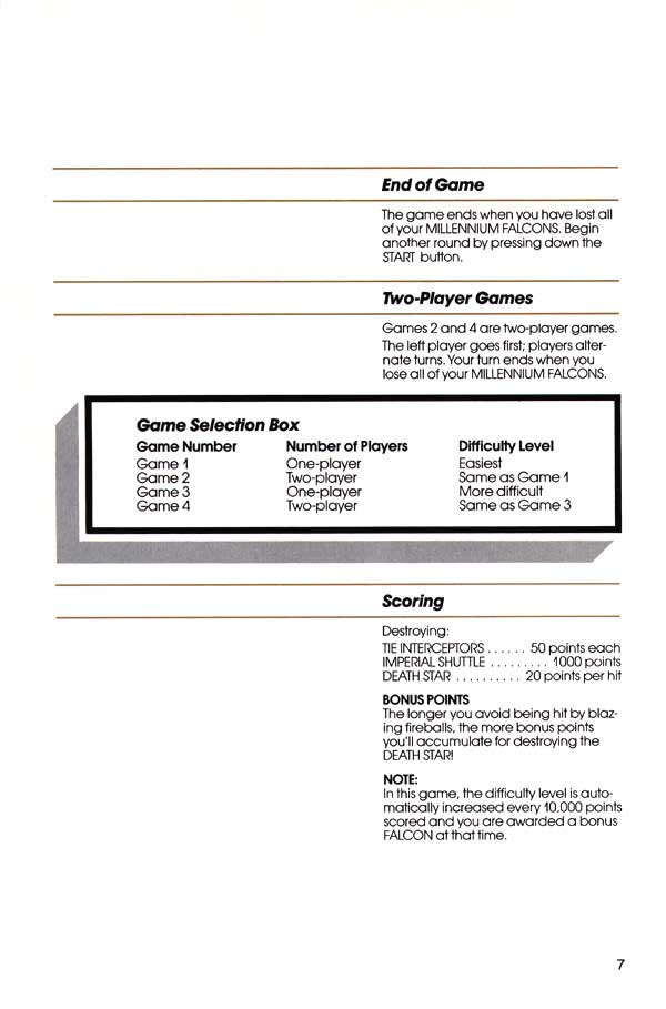 Instructions page 7